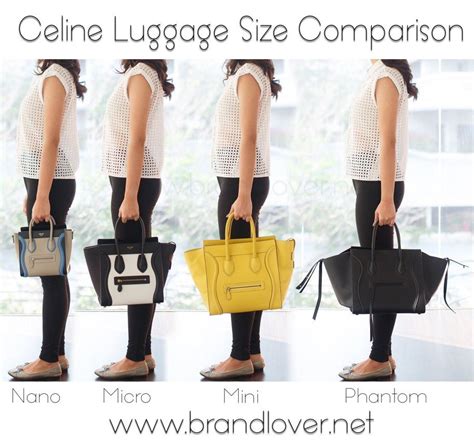 celine trapeze bag size comparison|Celine belt bag large.